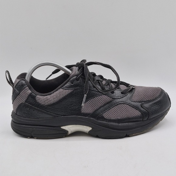 Dr. Comfort Endurance Plus Shoes Mens Size 9.5 Black Leather Mesh Sneakers - Picture 4 of 10